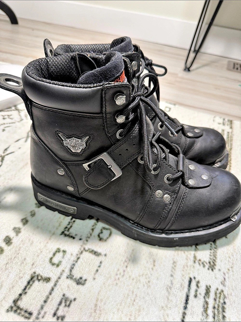 Harley-Davidson Motorcycle Boots Black US 10.5